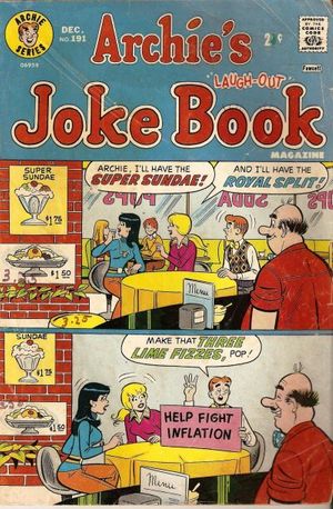 Archie's Joke Book Magazine #191