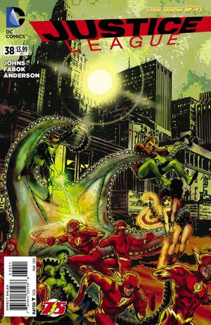 Justice League #38 (Flash 75 Variant Cover)