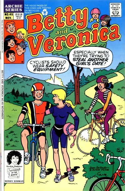 Betty and Veronica #45 Comic