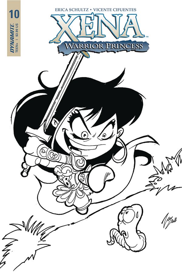 Xena: Warrior Princess  #10 (20 Copy Cifuentes Virgin Cover)