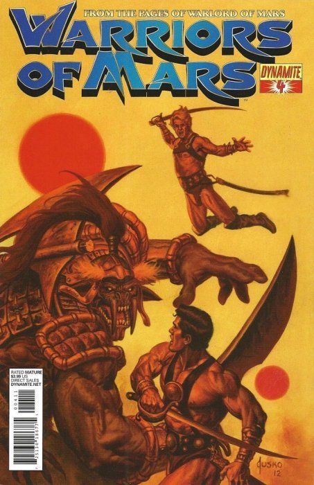 Warriors of Mars #4 Comic