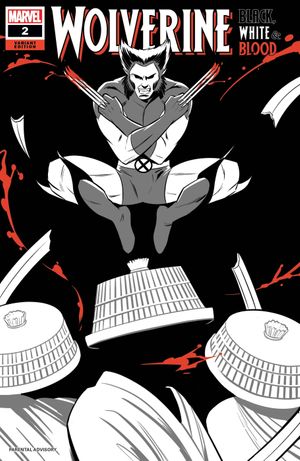 Wolverine: Black White & Blood #2 (Bustos Variant)