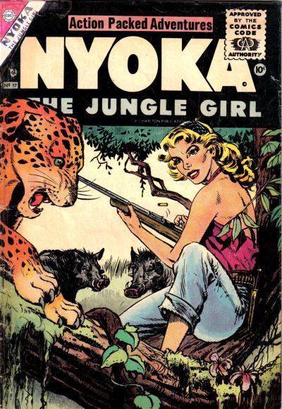 Nyoka, the Jungle Girl #17 Comic