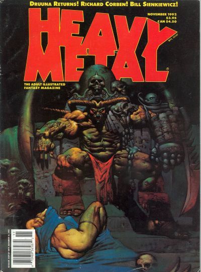 Heavy Metal Magazine #v16#4 [141] Comic