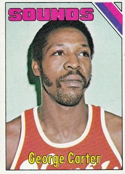 George Carter 1975 Topps #230 Sports Card