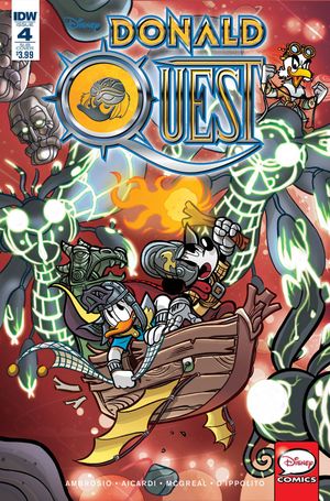 Donald Quest #4 (Subscription Variant)