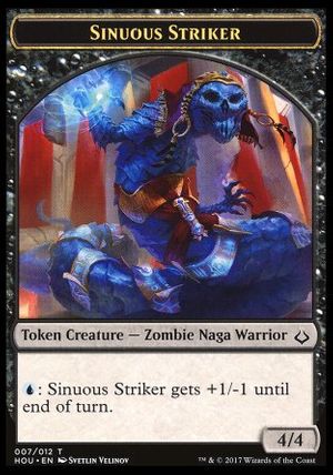 Sinuous Striker Token (Hour of Devastation)