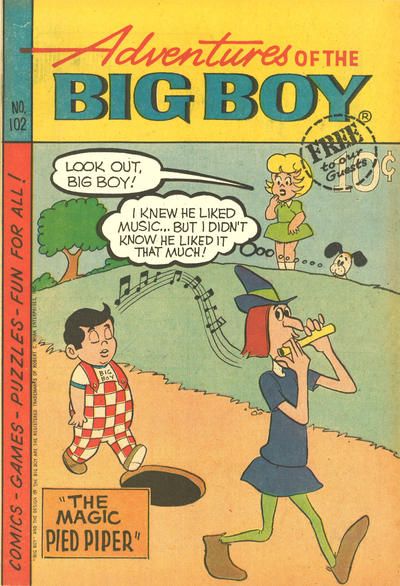 Adventures of Big Boy #102 [West] Comic