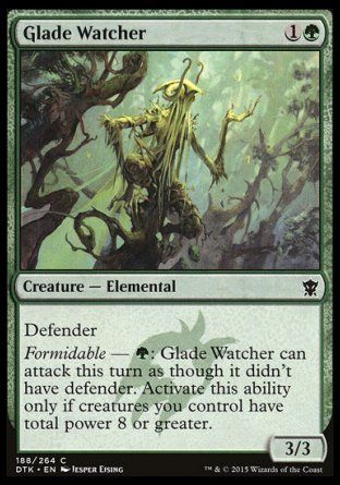 Glade Watcher (Dragons of Tarkir) Trading Card