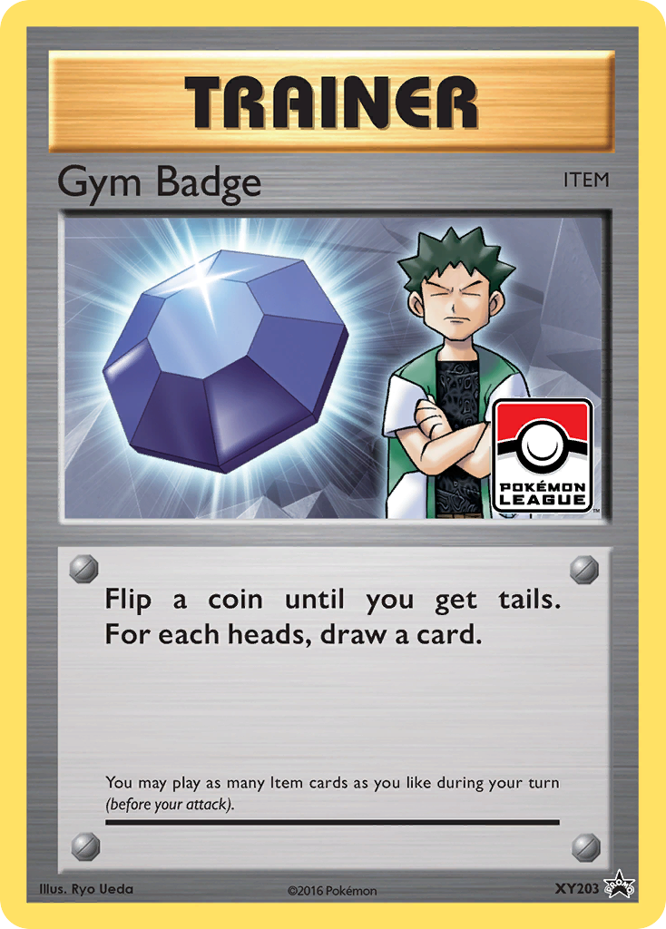 Gym Badge (XY203) - XY Black Star Promos Pokémon Card