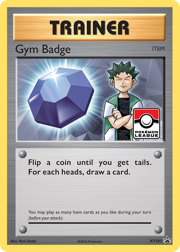 Gym Badge (XY203) - XY Black Star Promos