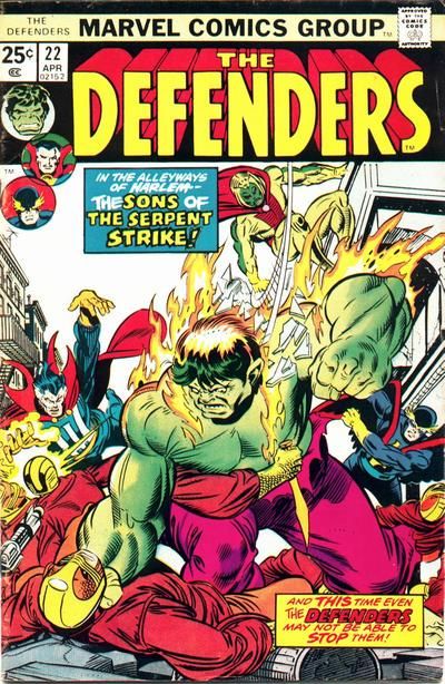 The Defenders #22 Comic