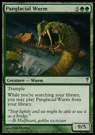 Panglacial Wurm (Coldsnap) Trading Card