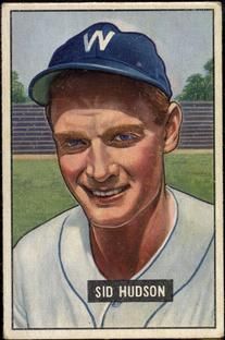 Sid Hudson 1951 Bowman #169 Sports Card