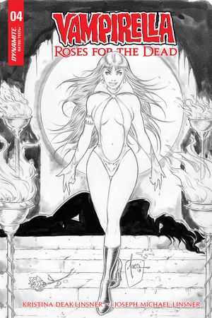 Vampirella Roses for the Dead #4 (10 Copy Cover Tucci B&w)