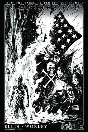 Project Superpowers: Blackcross #1 (35 Copy Hardman B&amp;w Cover)