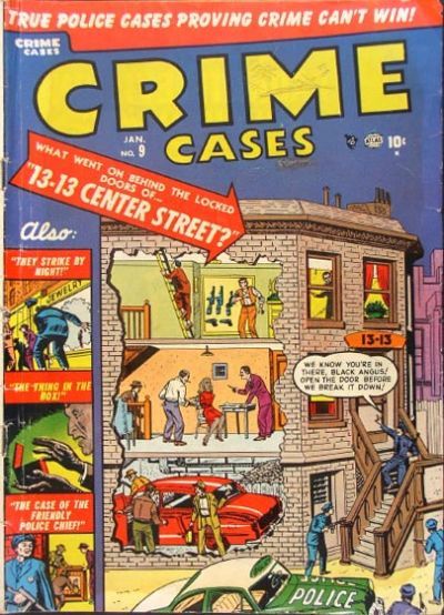 Crime Cases Comics #9 Comic