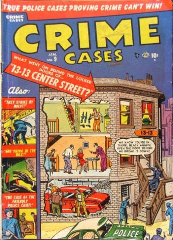 Crime Cases Comics #9