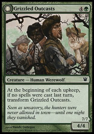 Grizzled Outcasts (Innistrad) Trading Card