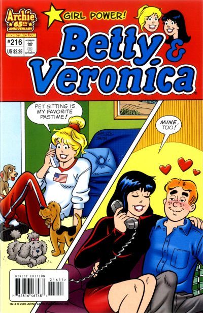 Betty and Veronica #216 Comic