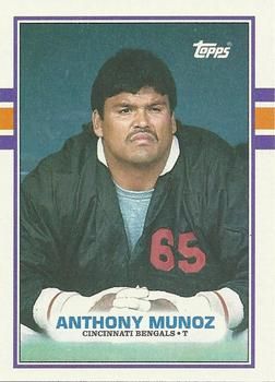 Anthony Munoz 1989 Topps #28 Sports Card