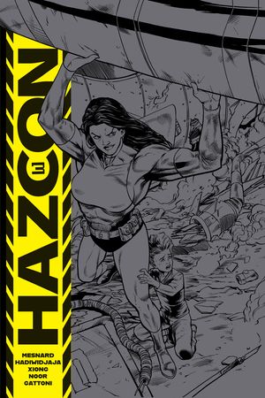 Hazcon #3 (Cvr D 5 Copy Donny Hadiwidjaja Unlock Black Embossed Uv Var )