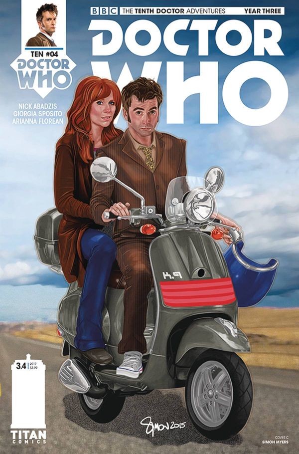 Doctor Who 10th Year Three #4 (Cover C Myers)