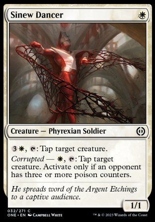 Sinew Dancer (Phyrexia: All Will Be One) Trading Card