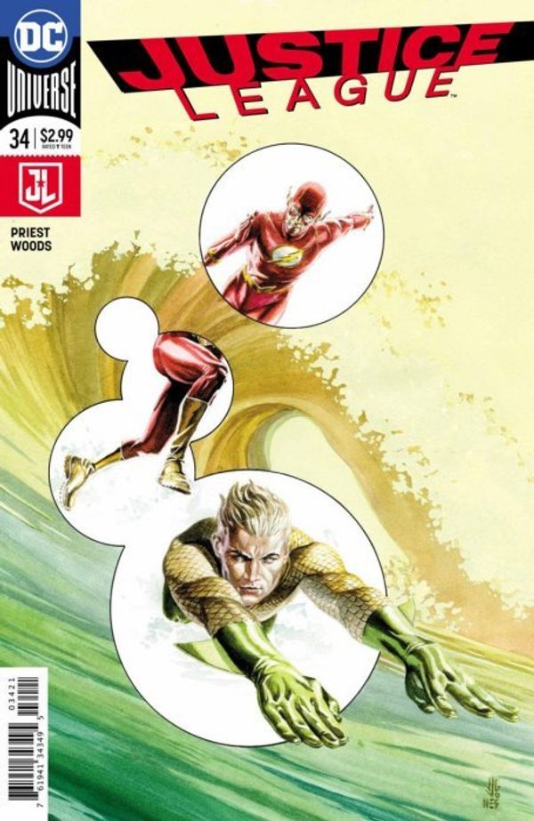 Justice League #34 (Variant Cover)