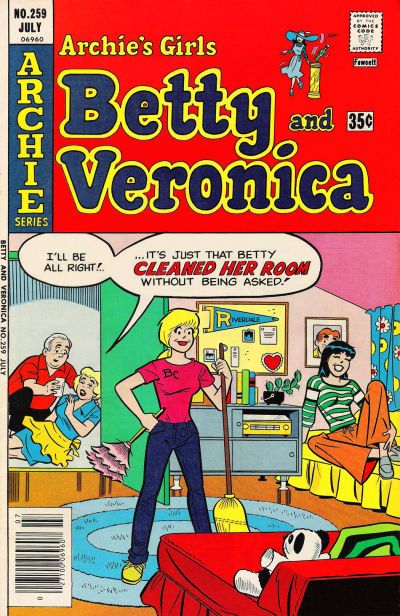 Archie's Girls Betty and Veronica #259 Comic