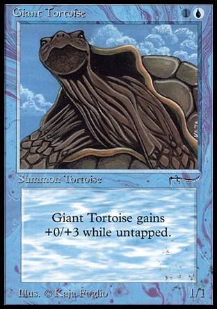 Giant Tortoise (Arabian Nights) Trading Card