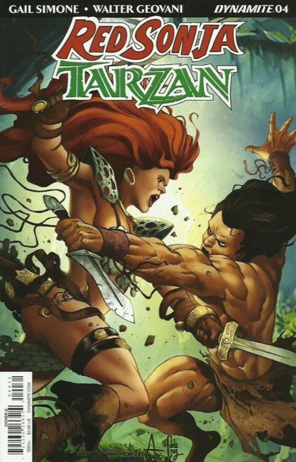 Red Sonja/Tarzan #5 (Cover B Davila)