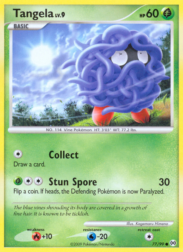 Tangela (77/99) - Arceus Pokémon Card