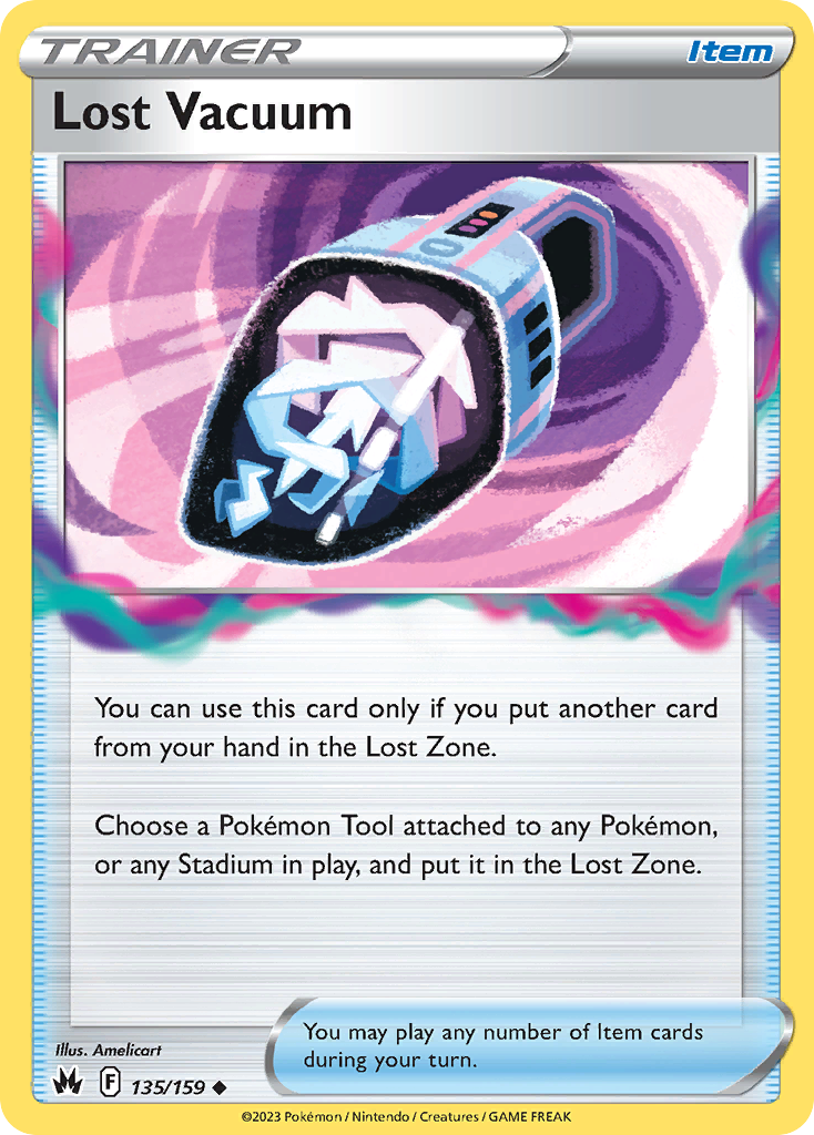 Lost Vacuum (Trainer: Item) (135/159) - Crown Zenith Pokémon Card