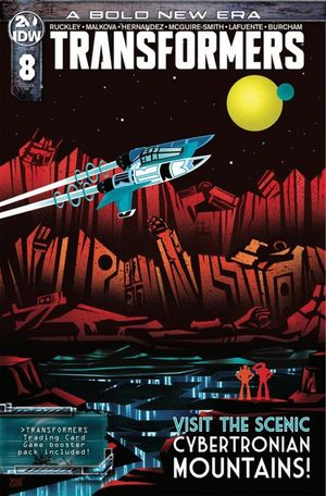 Transformers #8 (10 Copy Cover Veregge)