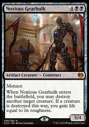 Noxious Gearhulk (Kaladesh) Trading Card