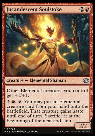 Incandescent Soulstoke (Modern Masters 2015) Trading Card