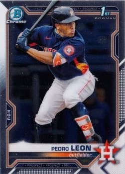 Pedro Leon 2021 Bowman Chrome - Prospects Baseball #BCP-189 Sports Card