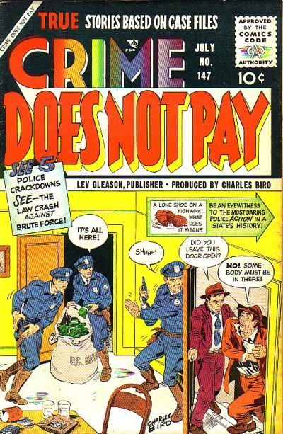 Crime Does Not Pay #147 Comic