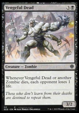 Vengeful Dead (Starter Commander Decks) Trading Card