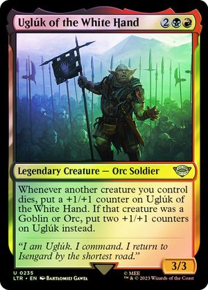 Ugluk of the White Hand (The Lord of the Rings - Foil)