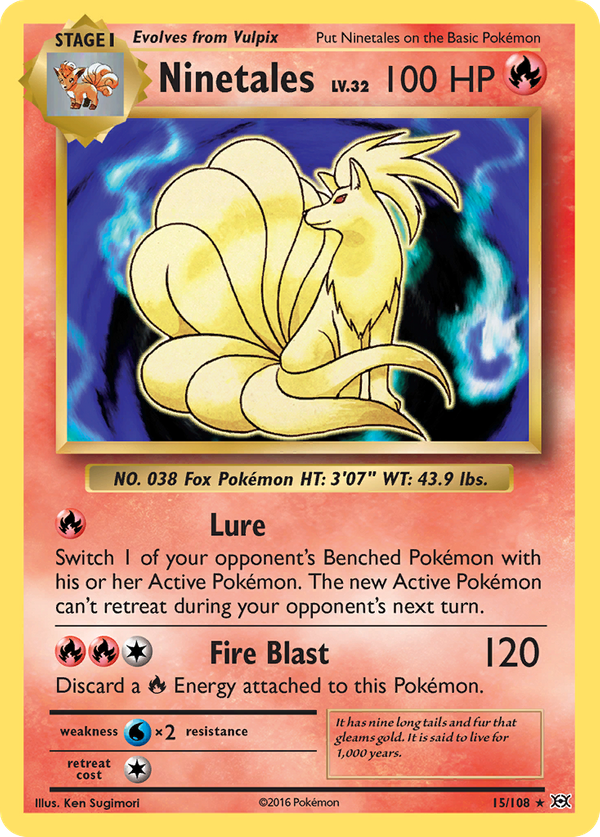 Ninetales (15/108) - Evolutions