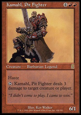 Kamahl, Pit Fighter (Odyssey) Trading Card