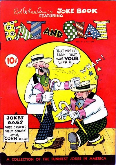 Fat and Slat Joke Book #1 Comic