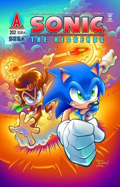 Sonic the Hedgehog #202 Comic
