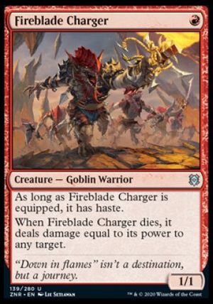 Fireblade Charger (Zendikar Rising)