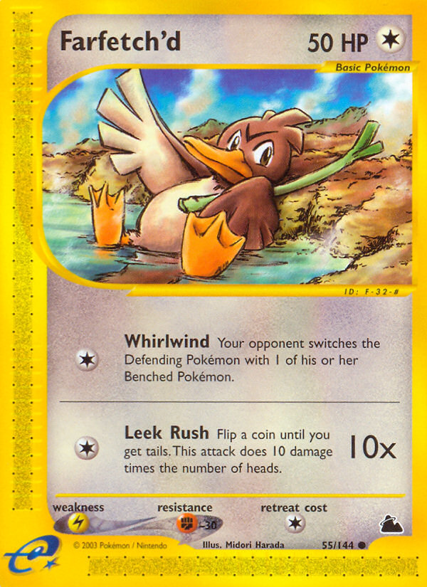 Farfetch'd (55/144) - Skyridge Pokémon Card