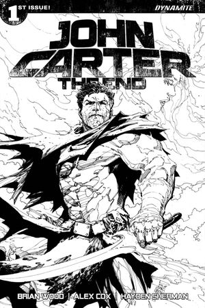 John Carter The End #1 (Cover J 50 Copy Tan B&w Cover)