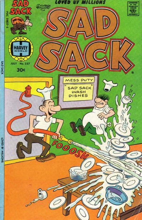 Sad Sack Comics 257 Value GoCollect )