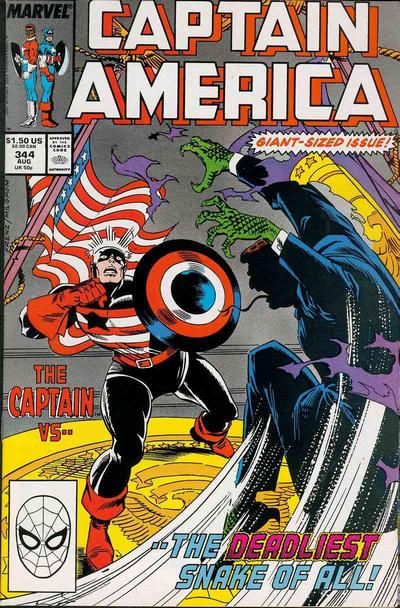 Captain America #344 Comic